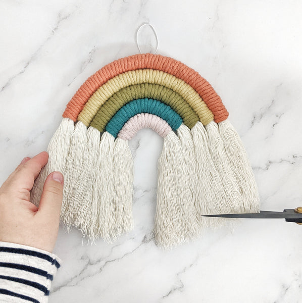 Make-Your-Own Rope Rainbow Wall Hanging Kit