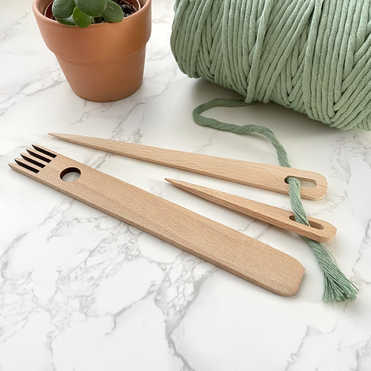 Weaving Accessories Set - Needles & Comb