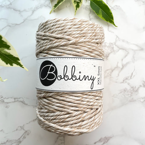 Bobbiny 5mm 'Frappe' Cotton String - 100m - *Limited Edition*