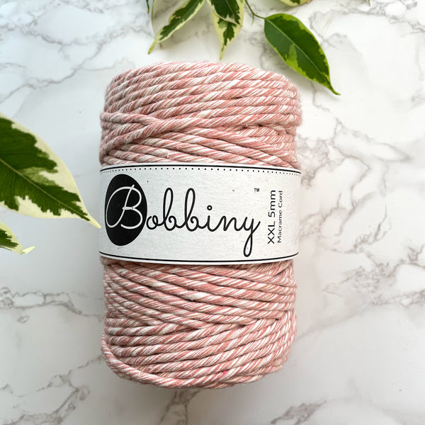 Bobbiny 5mm 'Strawberry' Cotton String - 100m - *Limited Edition*