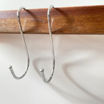 Metal S Hooks - 2 Pack