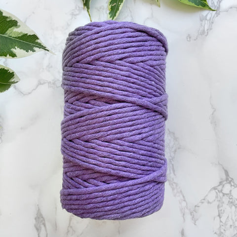 Recycled 5mm Cotton String - Heather