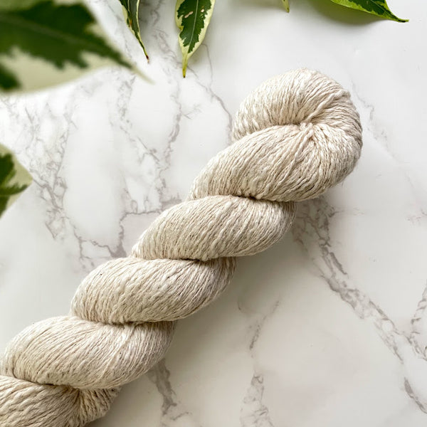 Organic Cotton Hand Spun Slub Yarn