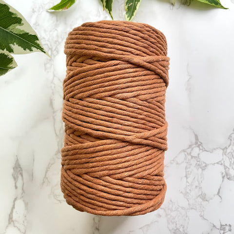 Recycled 5mm Cotton String - Caramel