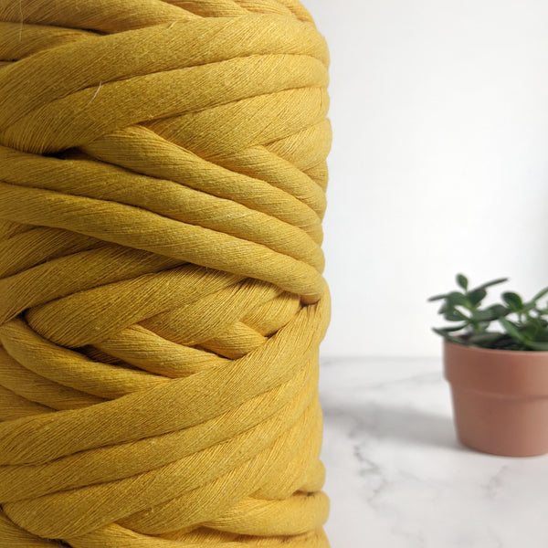 12mm Cotton String - Buttercup Yellow
