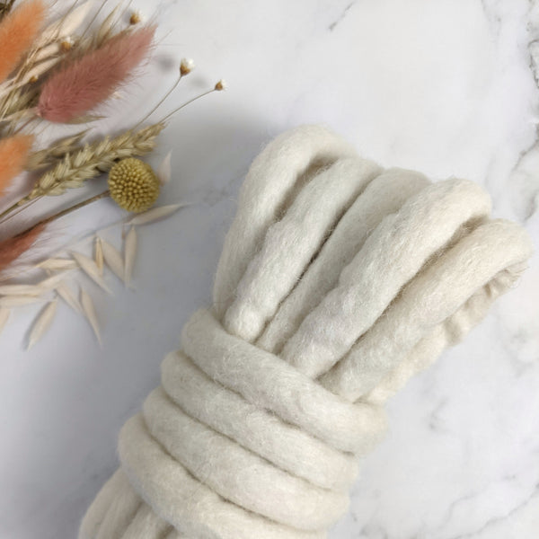 Felted Wool Yarn - Extra Chunky 15mm