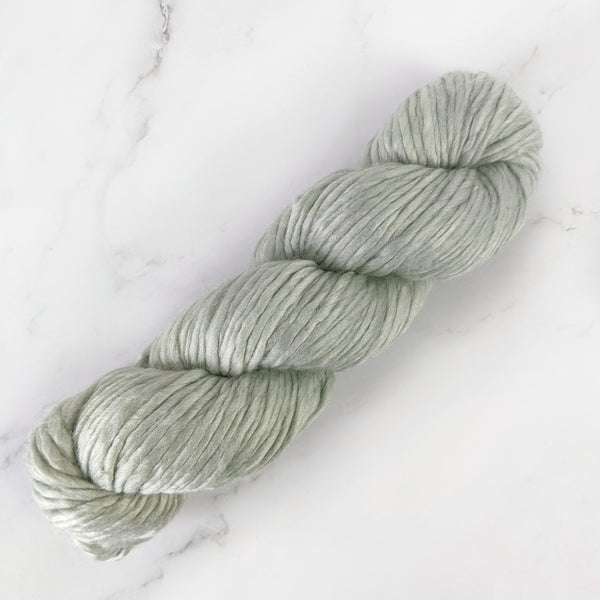 Hand Spun Chunky Acrylic Yarn - Laurel Green