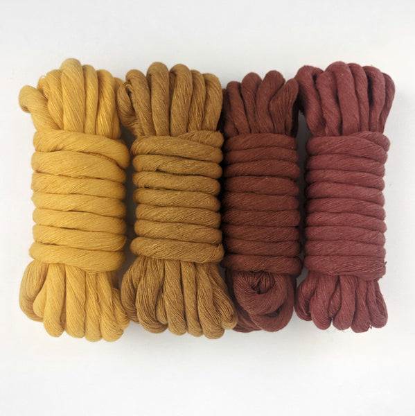 Chunky Colour Cotton String Fibre Bundle