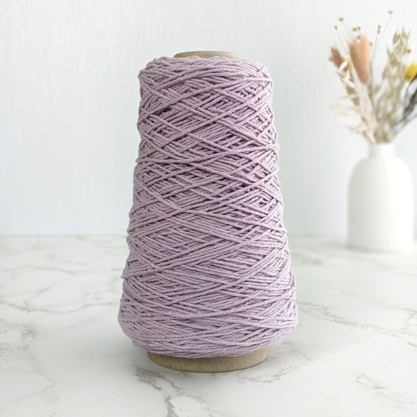 1.5mm Cotton String/Warp - Lilac