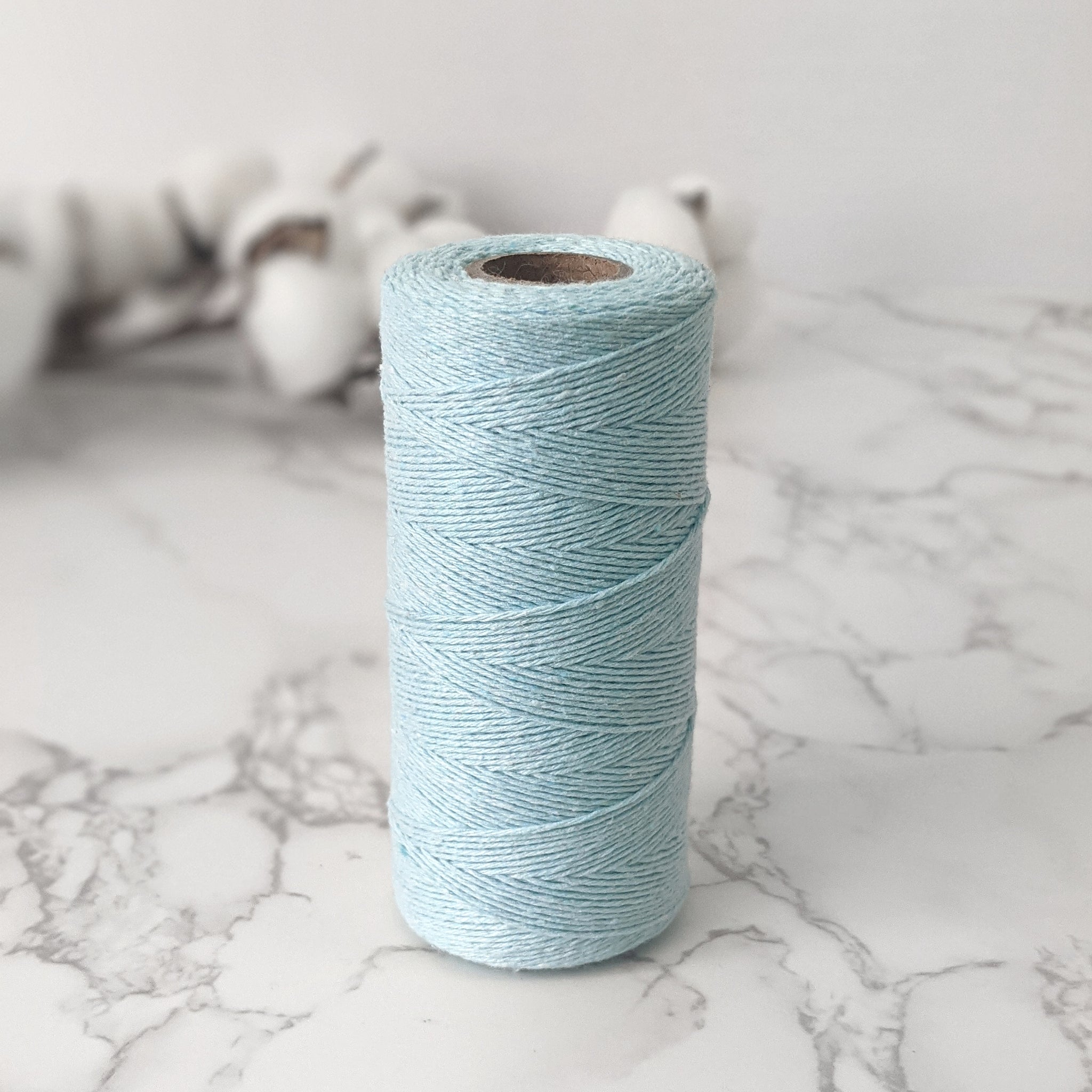 Cotton Warp Thread - Sky Blue - 80g