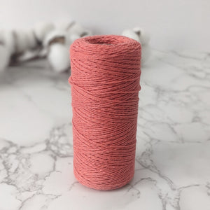 Cotton Warp Thread - Coral - 80g