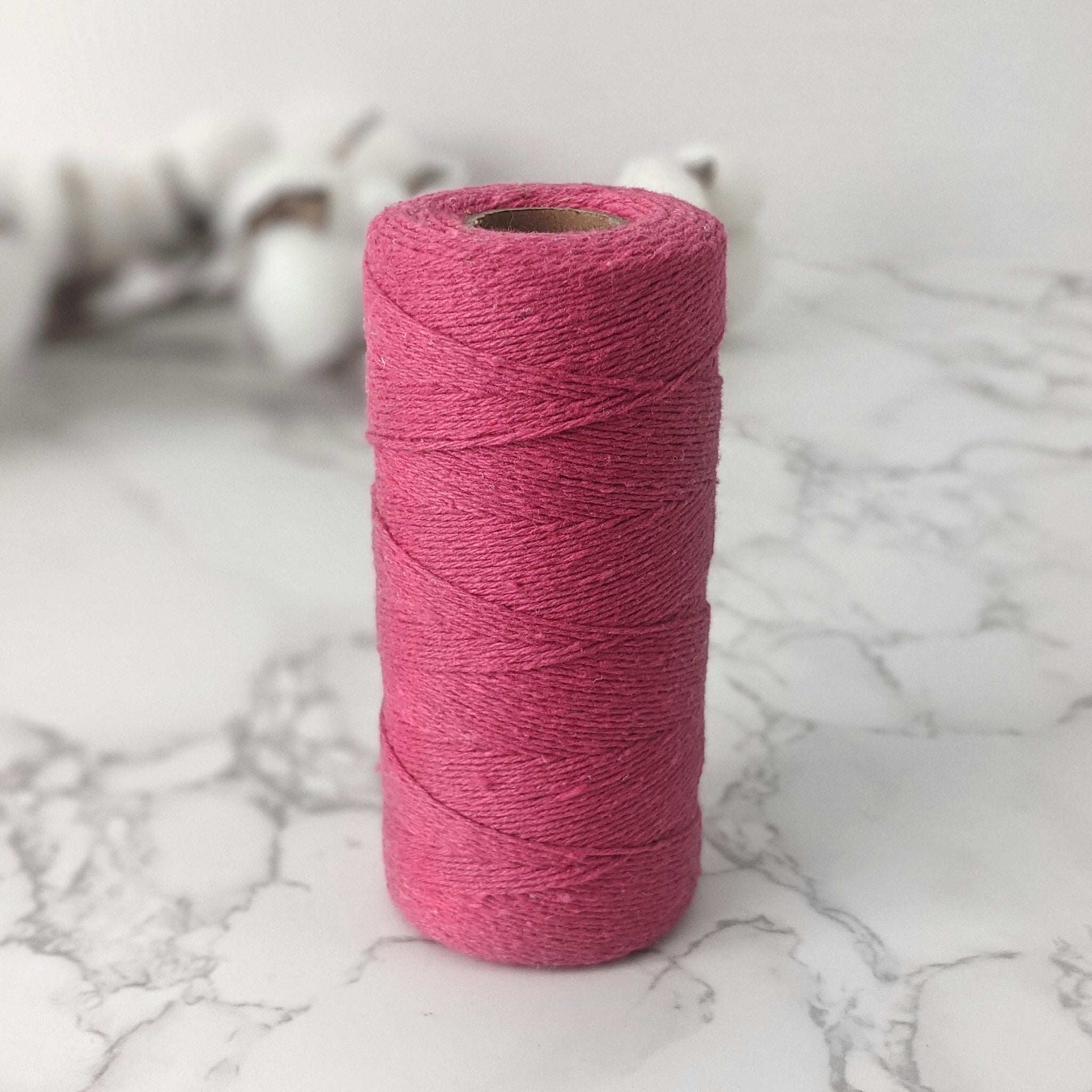 Cotton Warp Thread - Fuschia - 80g
