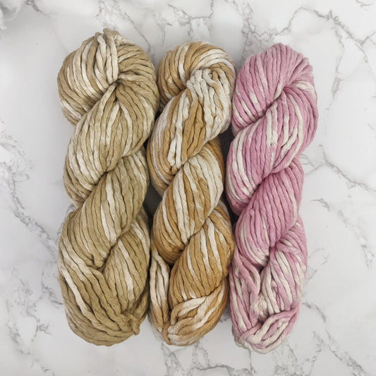 Shibori Tye Dye Painted 5mm Cotton String
