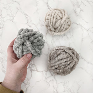 Core Spun Alpaca Yarn - Weaving Pack