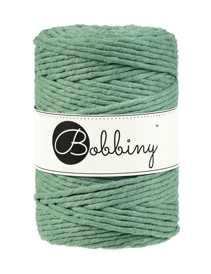 Bobbiny 5mm 'Eucalyptus Green' Cotton String - 100m