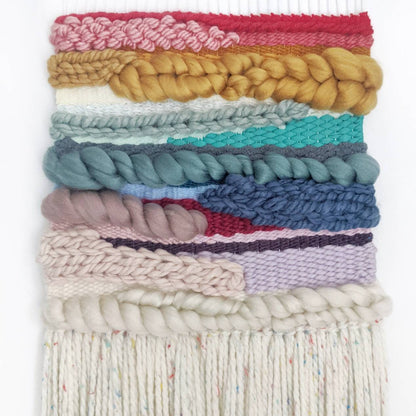 Rainbow Woven Wall Hanging - Wall Art - Weave