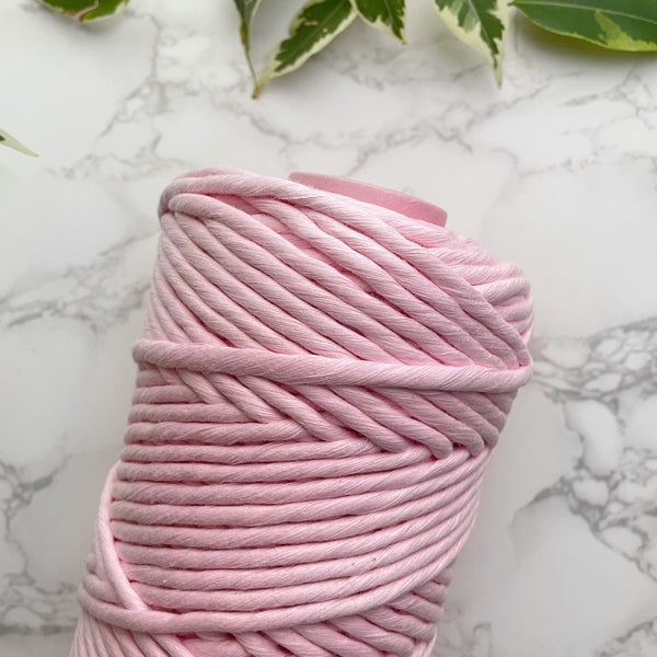 5mm PREMIUM Egyptian Cotton String - Primrose Pink