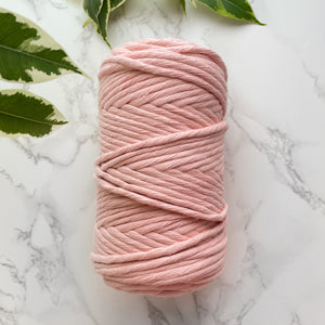 5mm Cotton String - Pink Salt