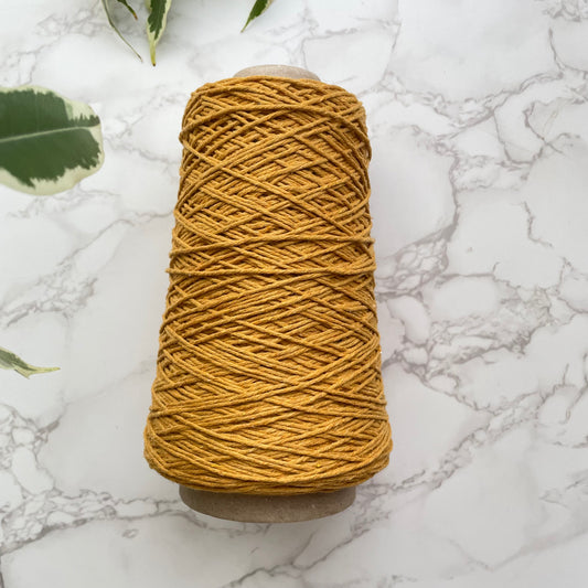 1.5mm Cotton String- Mustard