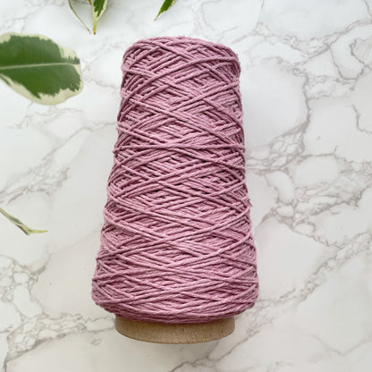 1.5mm Recycled Cotton String- Dusty Rose