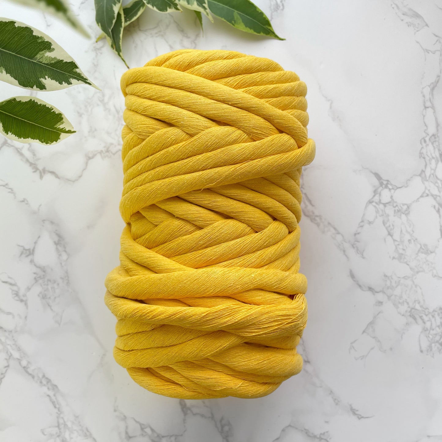 12mm Cotton String - Buttercup Yellow