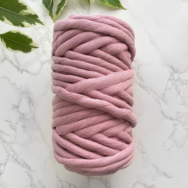 12mm Cotton String - Dusty Rose