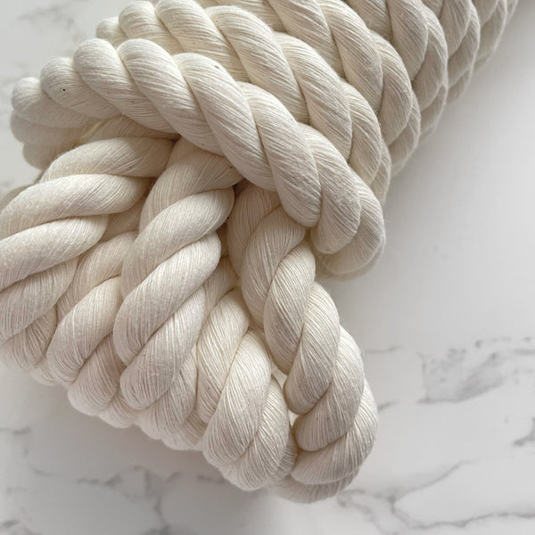 12mm Cotton Rope - Natural