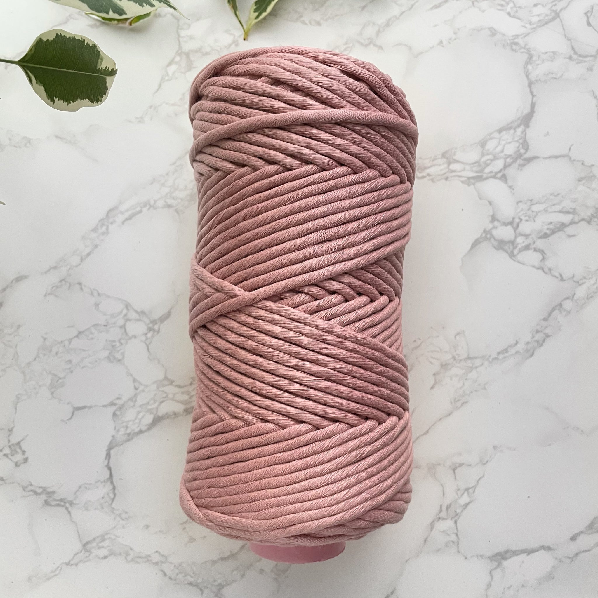 5mm PREMIUM Egyptian Cotton String - Pink Taupe