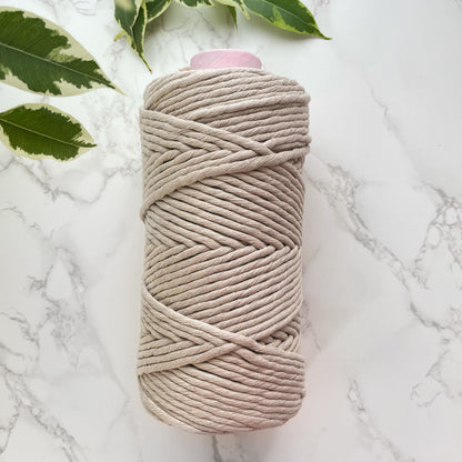 5mm Cotton String - Latte