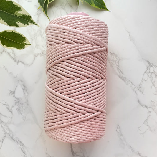 5mm Cotton String - Ballet Pink