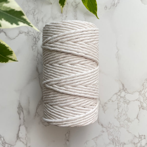 Recycled 5mm Cotton String - Natural