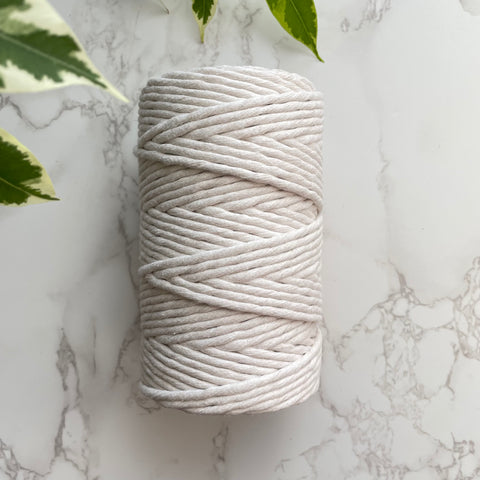 Recycled 5mm Cotton String - Natural