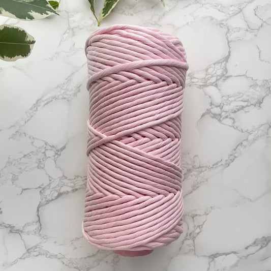 5mm PREMIUM Egyptian Cotton String - Primrose Pink