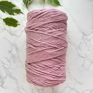 5mm Cotton String - Dusty Rose