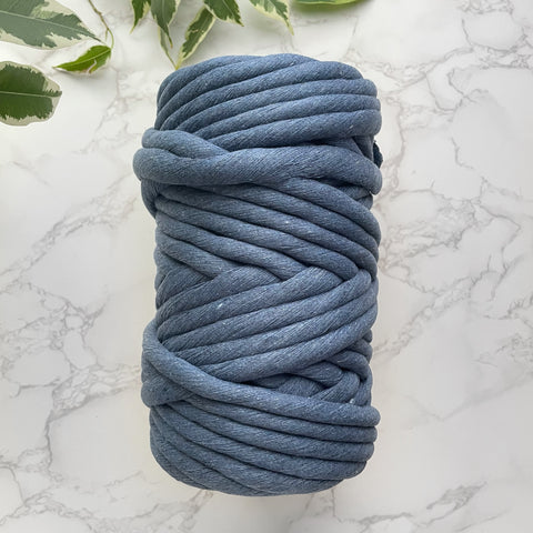 9mm Recycled Cotton String - Denim Blue