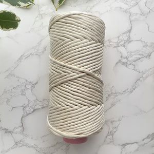 5mm PREMIUM Egyptian Cotton String - Natural