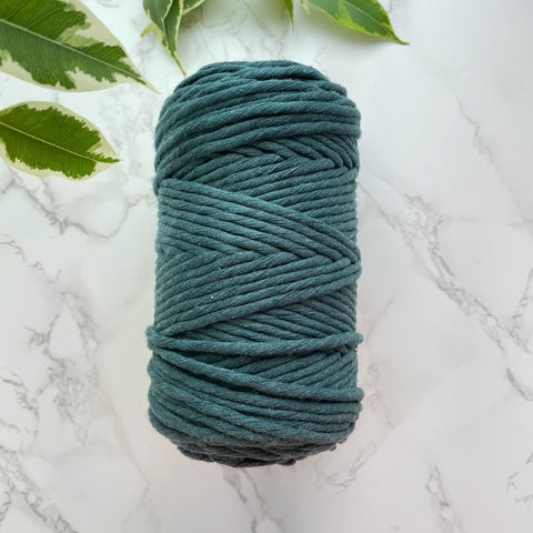 5mm Cotton String - Forest Green